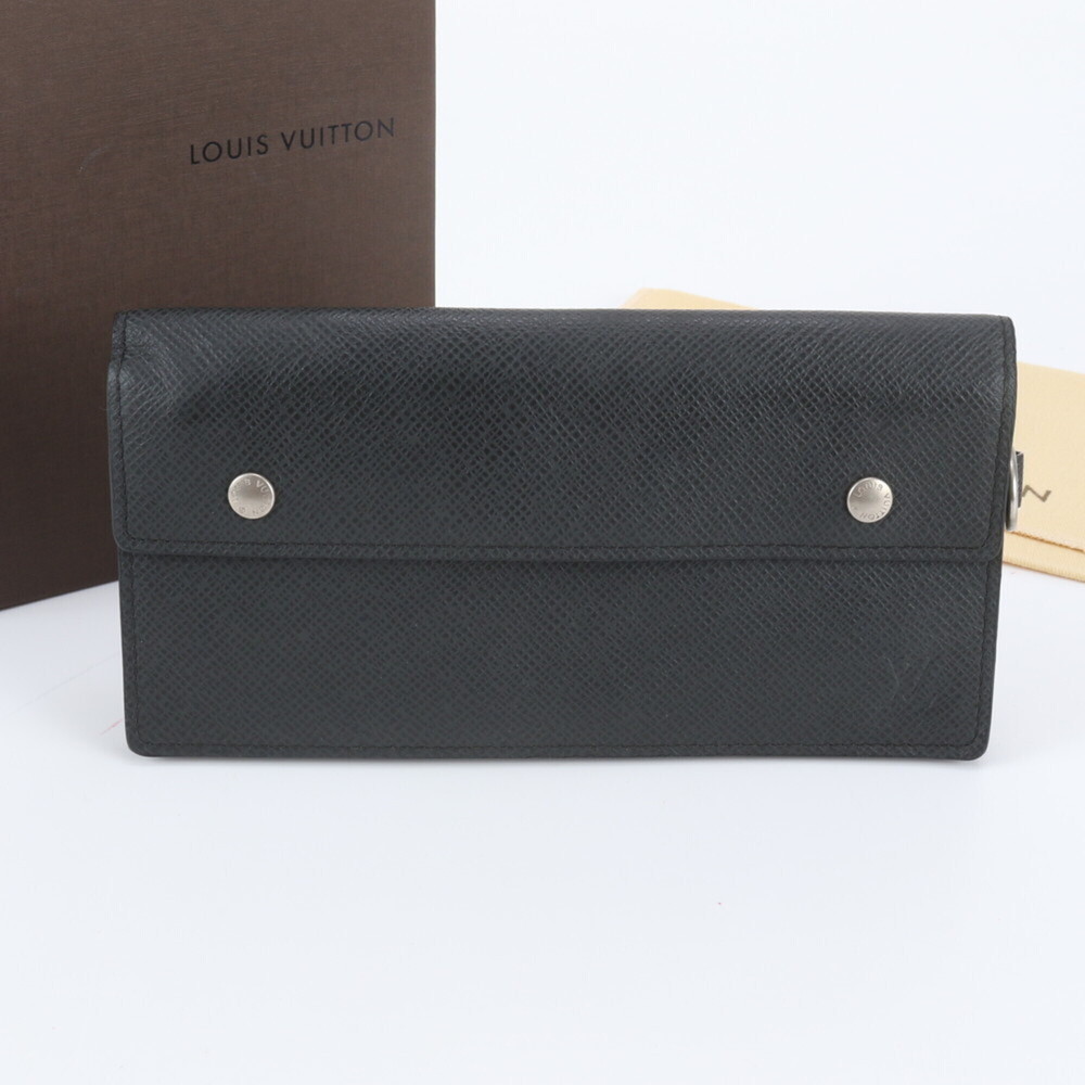 Louis Vuitton Portefeuille Accordion M30992 Leather Long Wallet Bi-fold for Men
